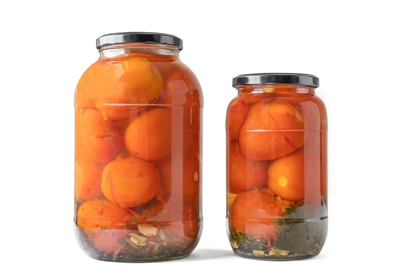 Pickled Red Tomatoes