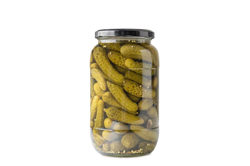 Pickled Mini Kosher Dill Gherkins