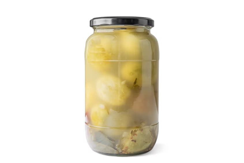 Fermented Green Tomatoes in Original Brine